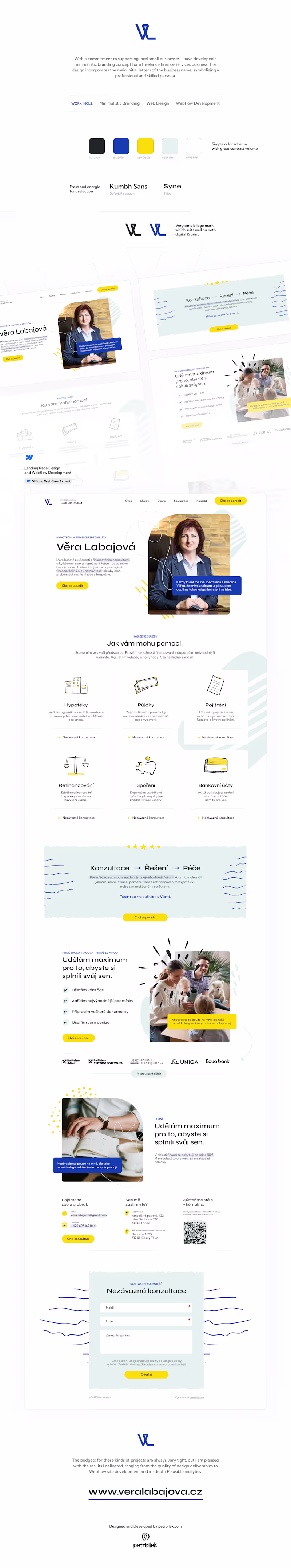 Cover image for Veralabajova.cz - Finance Freelance Business