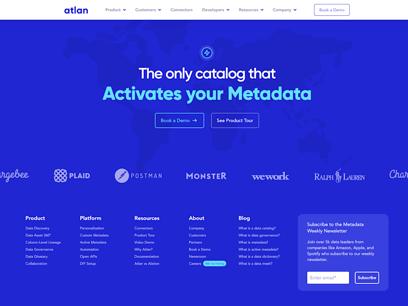 Cover image for Atlan (SaaS) - Website & Web App