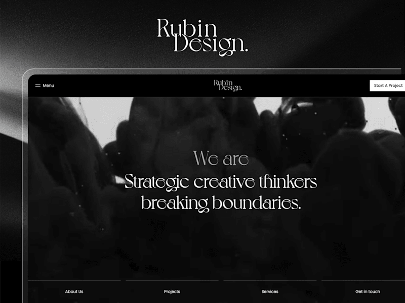 Cover image for Rubin Design Co. : Website Design & Migration (Webflow → Framer)