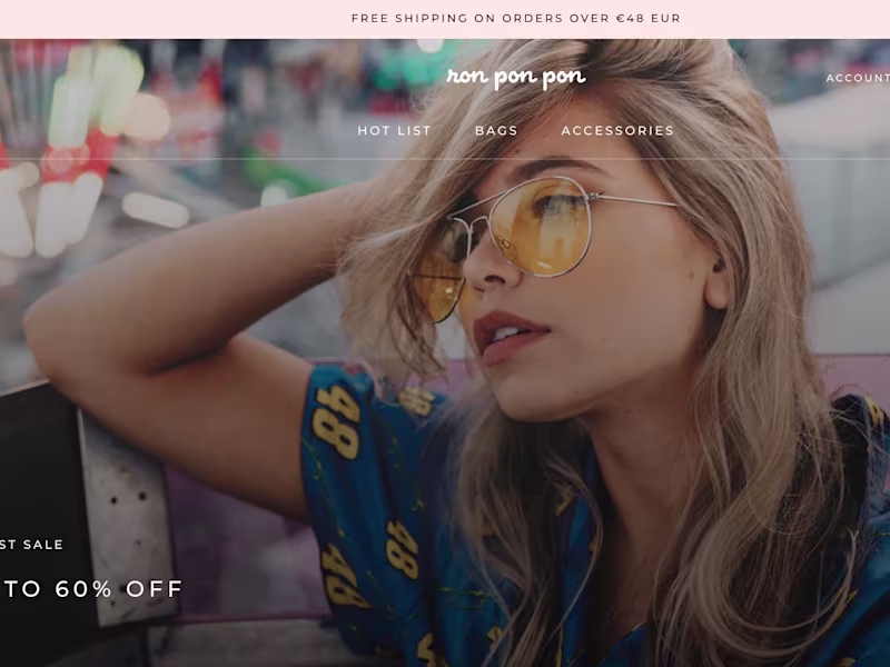 Cover image for Ron Pon Pon | Shopify