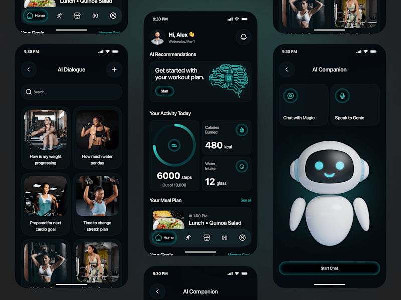 Cover image for AI Fitness Tracker App