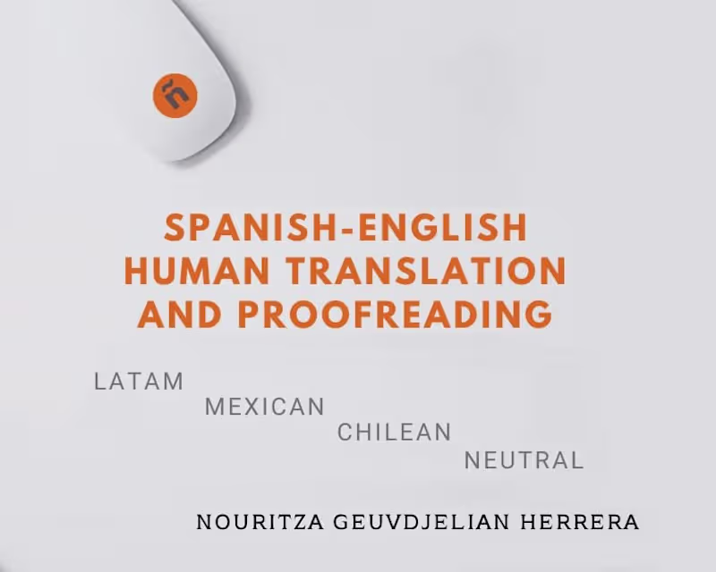 Cover image for Proofreading  of AI Generated Text- Spanish & English