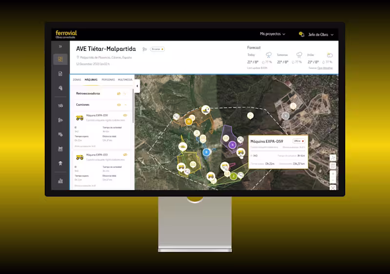 Cover image for Senior UX/UI Designer | Ferrovial Construction Company