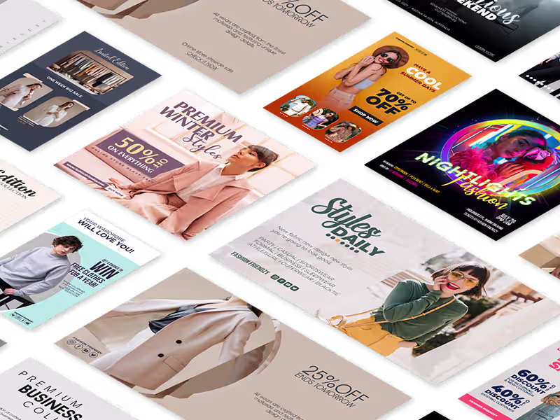 Cover image for Exploration for E-mail Campaign ads for Fashion niche