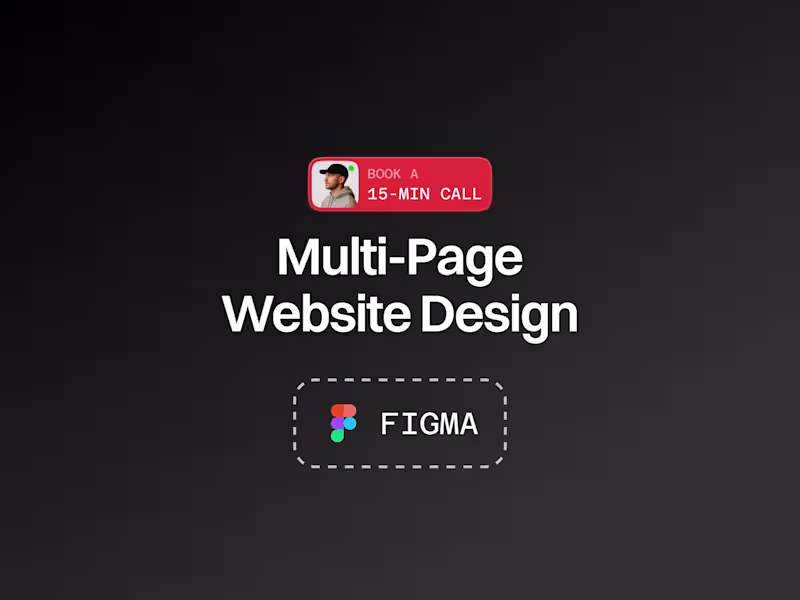 Cover image for Multi-Page Website Design