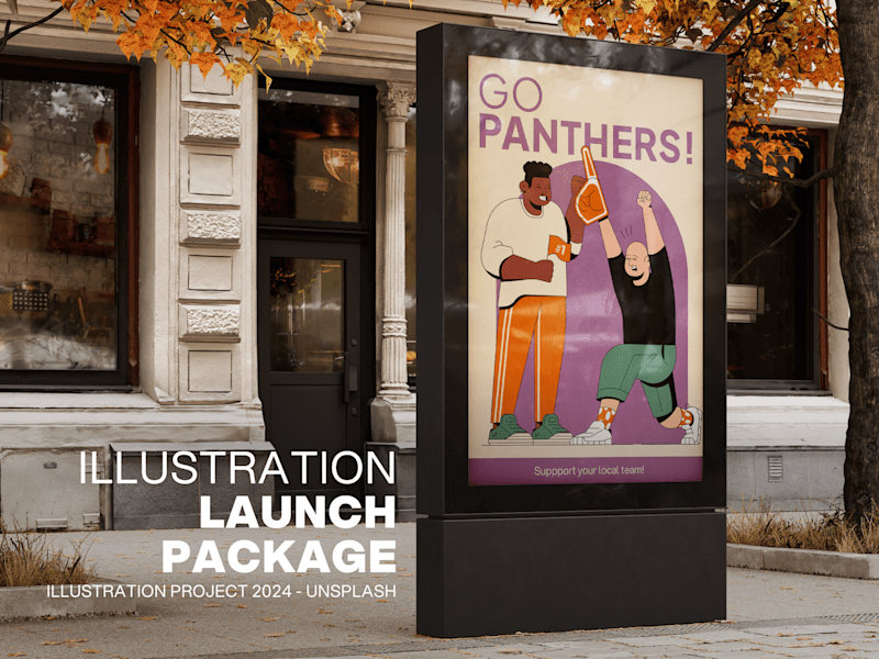 Cover image for Unsplash Brand Illustrations Project