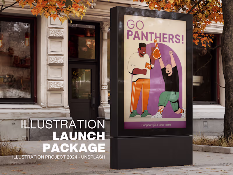 Cover image for Unsplash Brand Illustrations Project