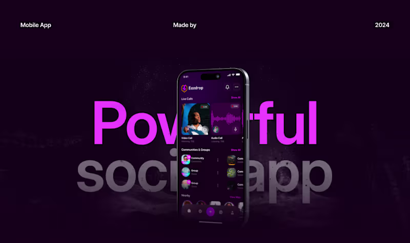 Cover image for Eazdrop Mobile App UI/UX Design Project