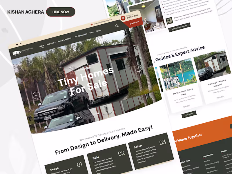 Cover image for Mobi Mansions Real Estate Website Design