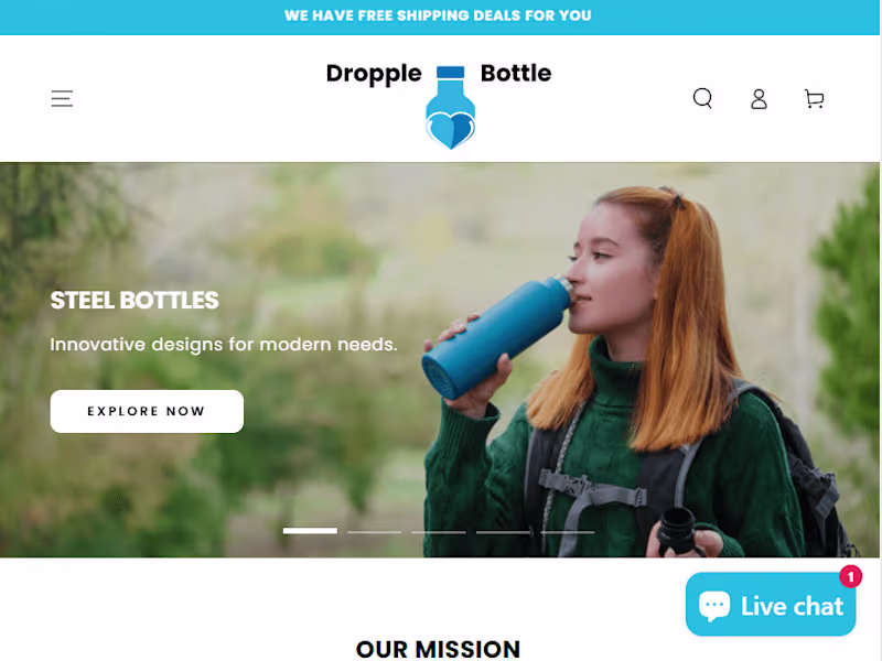 Cover image for Dropple Bottle