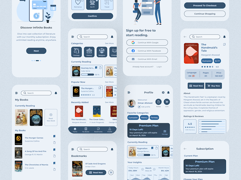 Cover image for Book Haven | Books Reading App