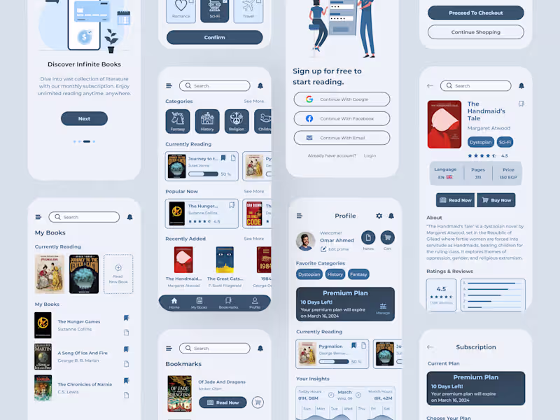 Cover image for Book Haven | Books Reading App