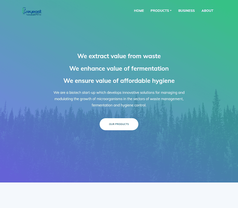 Cover image for Business Website For a Biotech Startup