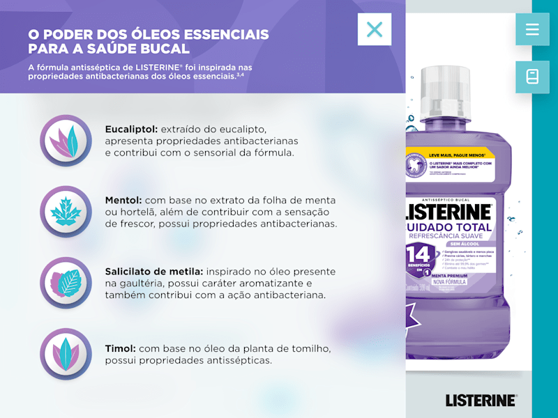 Cover image for LISTERINE® - Visual Aid