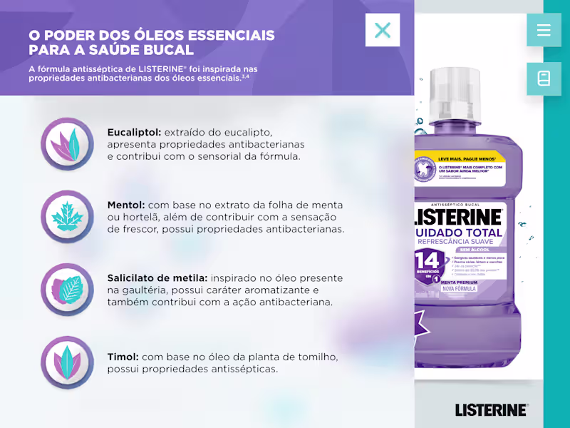 Cover image for LISTERINE® - Visual Aid