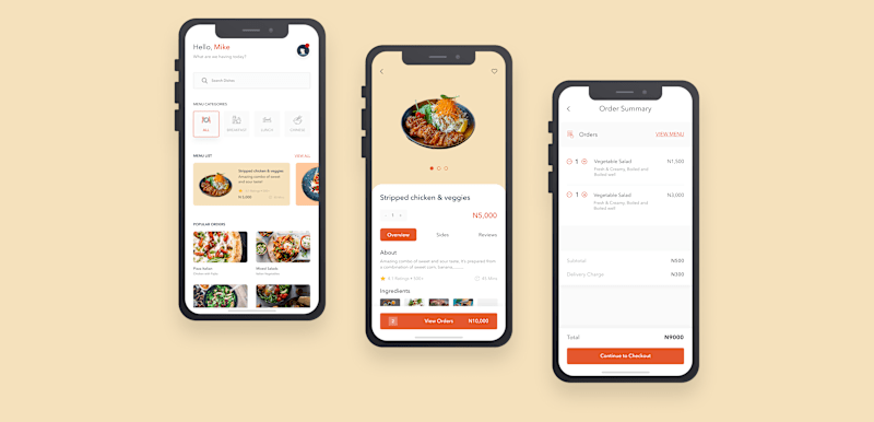 Cover image for Food Mobile Application