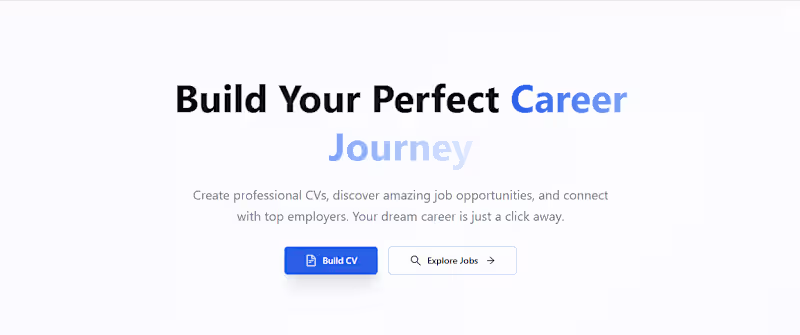 Cover image for GoHirefy: Modern Resume Creation Platform