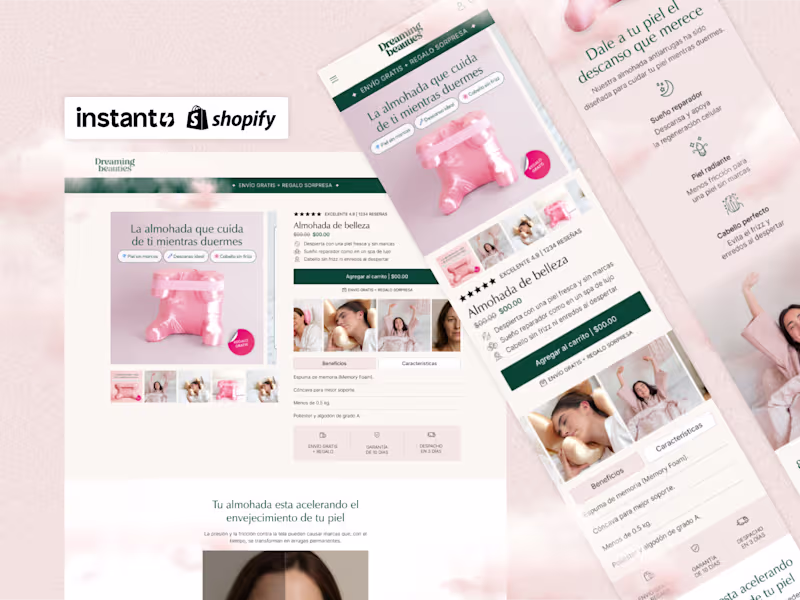 Cover image for E-commerce Store Design & Development for Beauty Brand