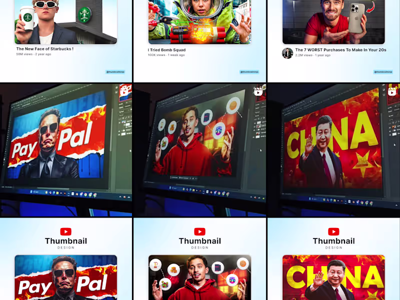 Cover image for YouTube Thumbnail Design