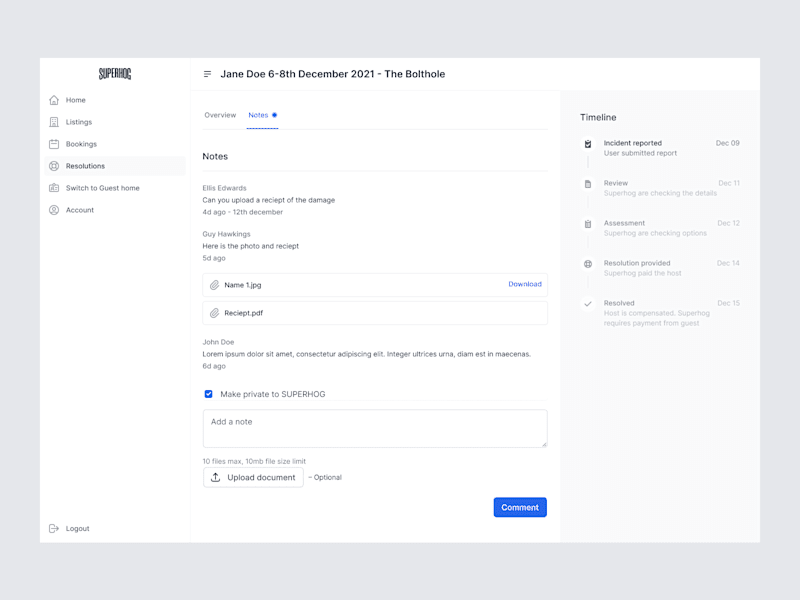 Cover image for Guardhog - UI UX