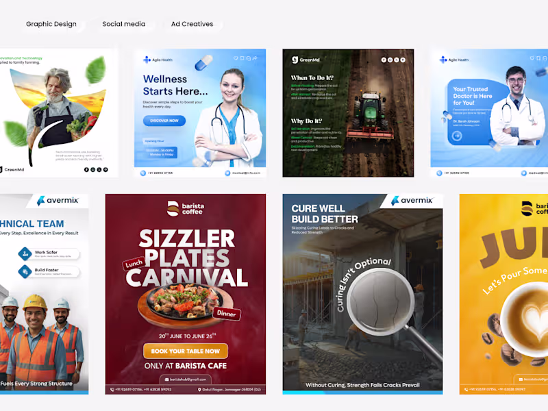 Cover image for Social Media & Ad Creative Design