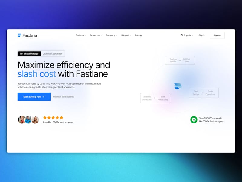 Cover image for Fastlane — Smart Logistics & Delivery Optimization