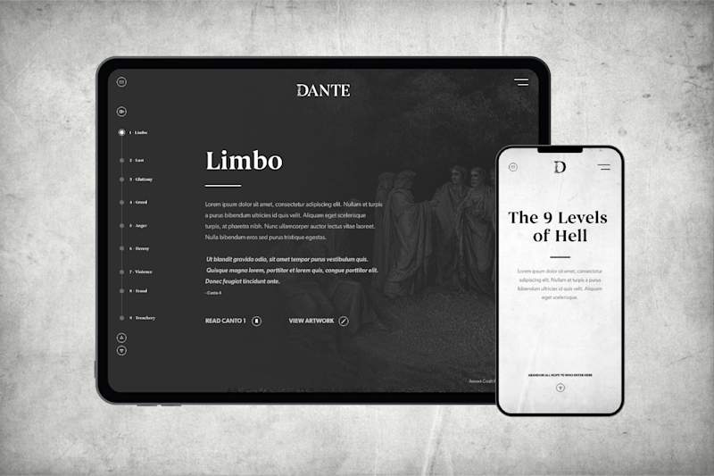 Cover image for 100 Days of Dante Branding and Web Design