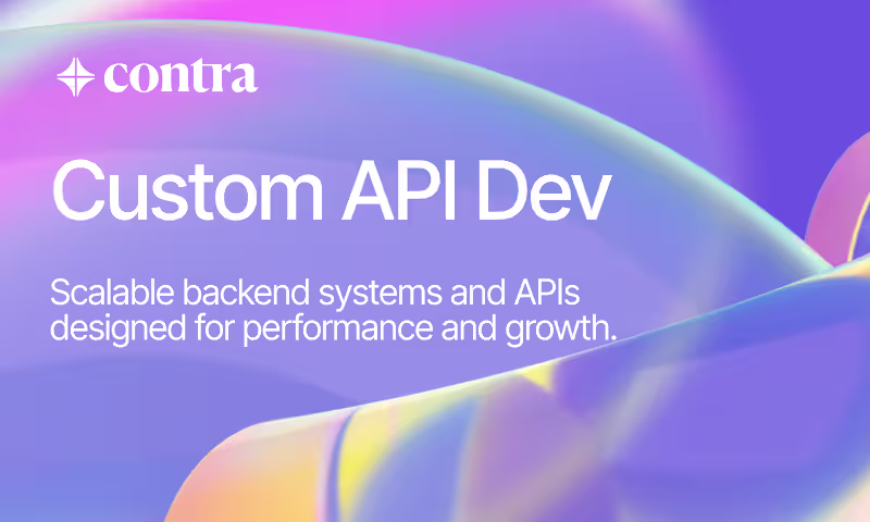 Cover image for Custom API & Backend Development