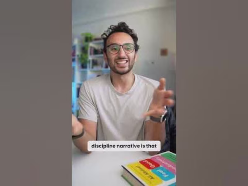 Cover image for The Problem with Discipline 😓 - YouTube