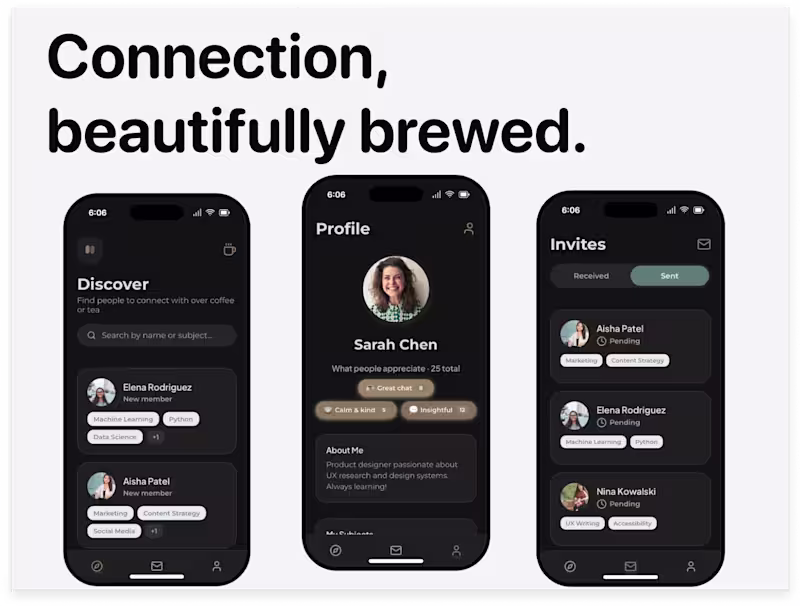 Cover image for Connect Over Coffee or Tea: A beautifully simple way to igni...