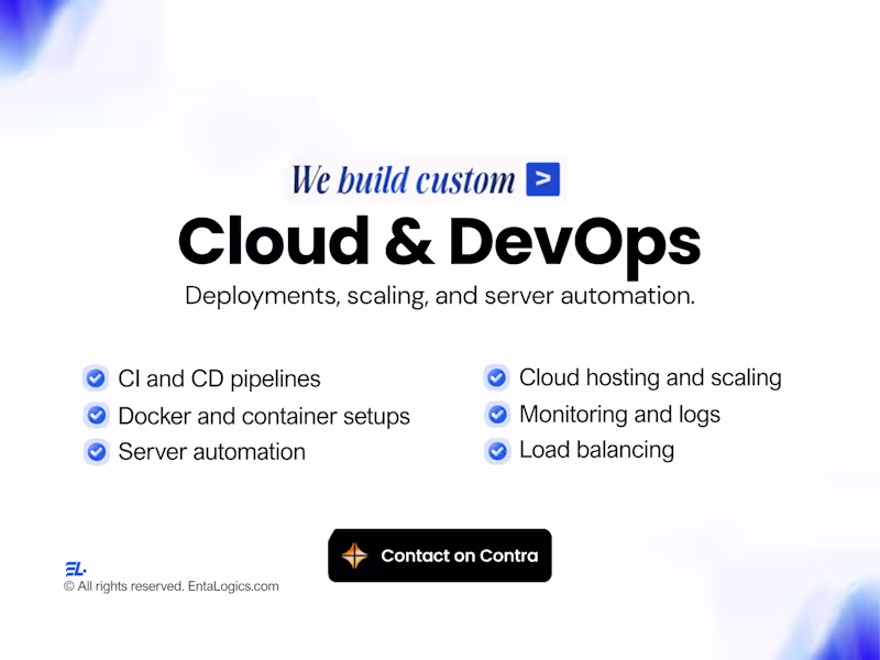 Cover image for Expert Level Cloud and DevOps Services