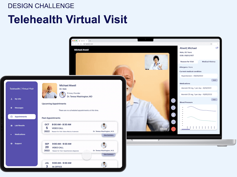 Cover image for Telehealth Virtual Visit