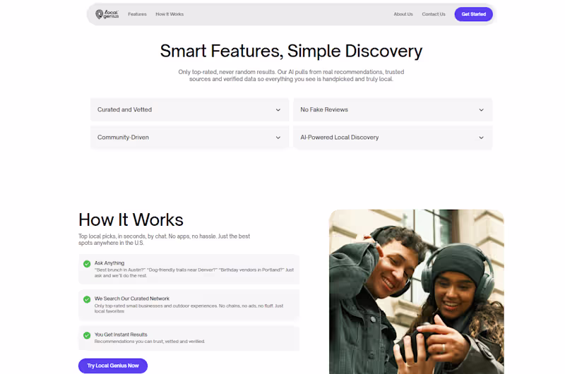Cover image for Landing page for a business using Bubble.io