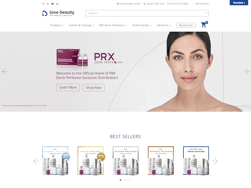 Cover image for lovebeautypro.com