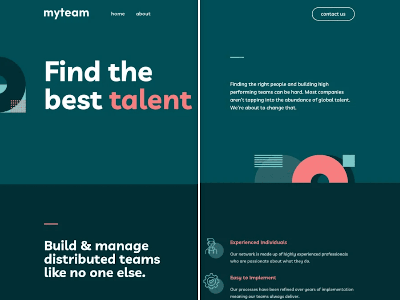 Cover image for multi page challenge from frontend mentor
