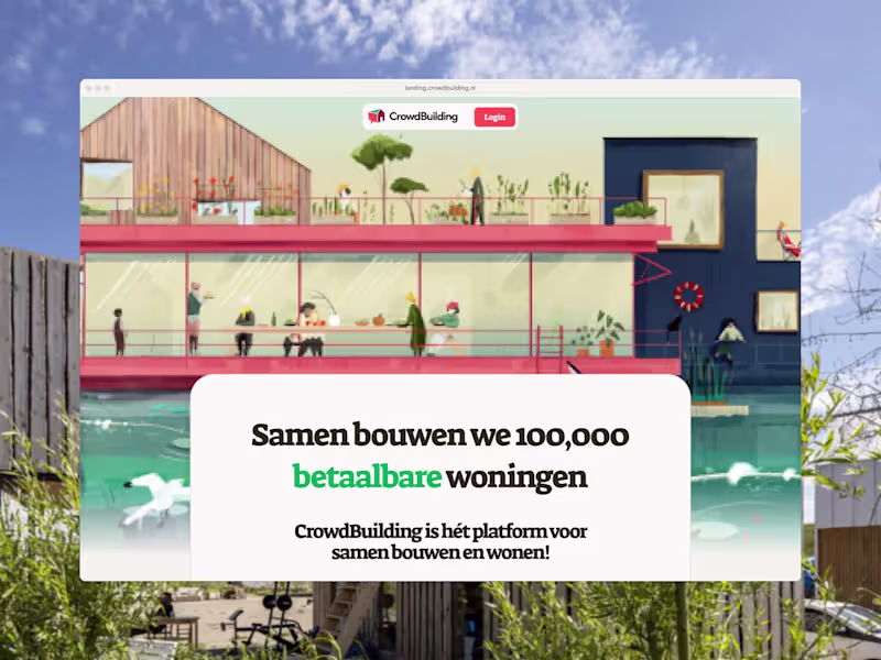 Cover image for CrowdBuilding Campaign · Webflow Design & Development