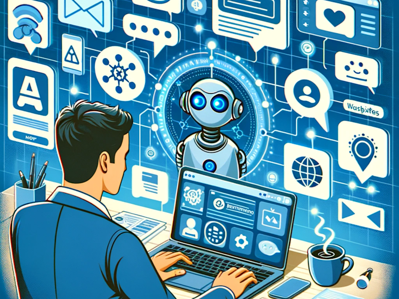 Cover image for Custom AI Chatbot Development for Businesses