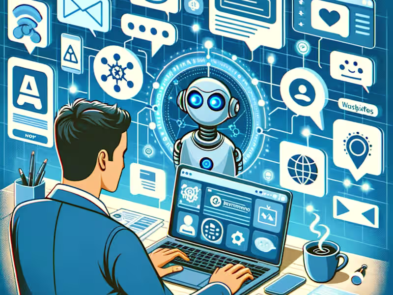 Cover image for Custom AI Chatbot Development for Businesses