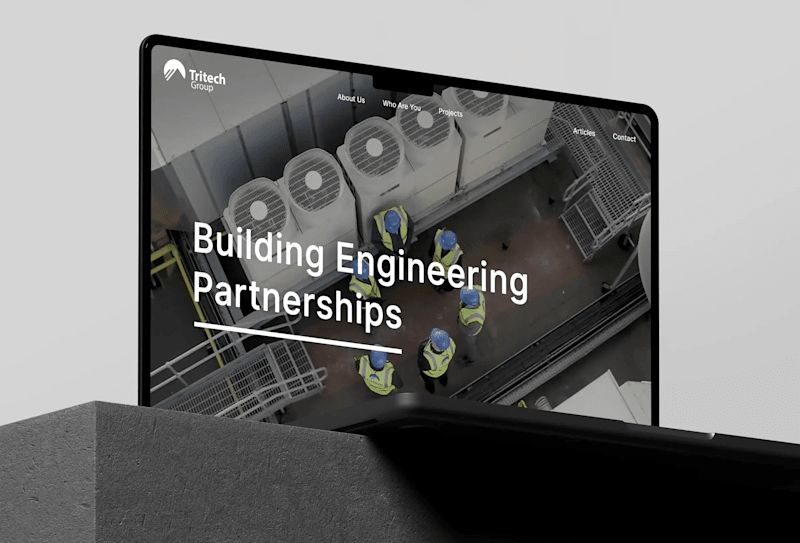 Cover image for Tritech Group Website Redesign