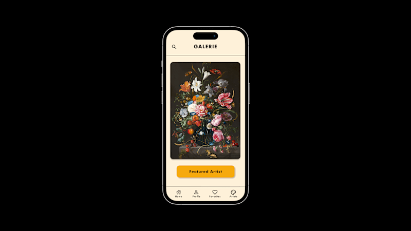 Cover image for Galerie - Mobile App