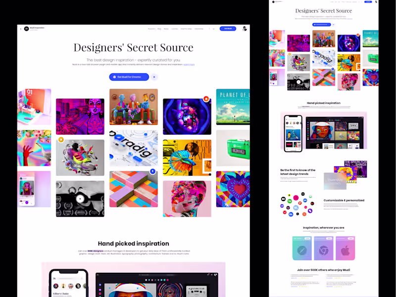 Cover image for web design