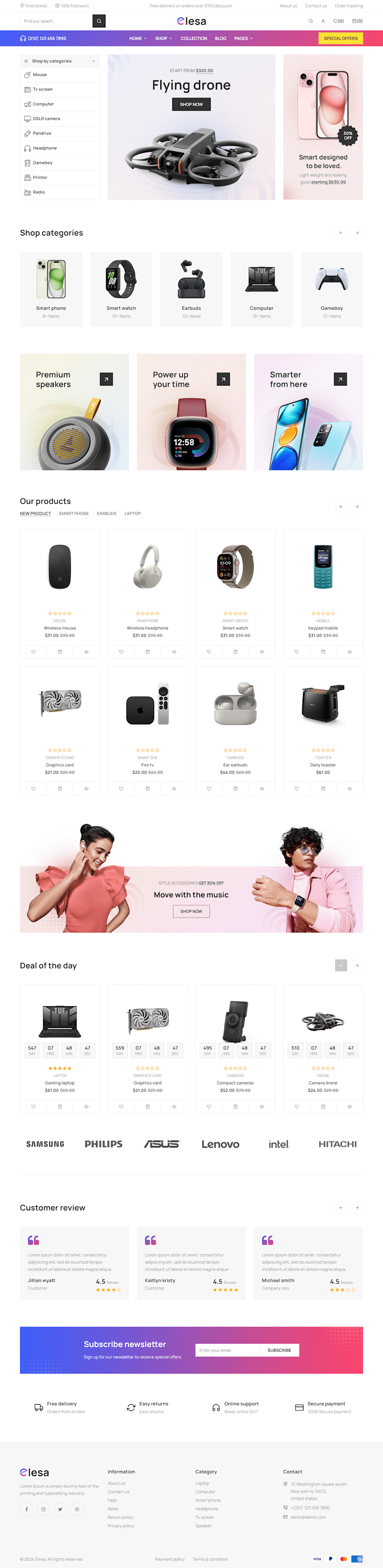 Cover image for Electronics & Gadgets Ecommerce Store