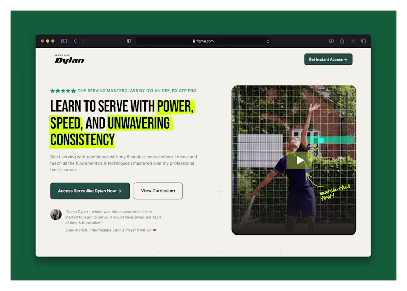 Cover image for High Conversion Landing Page - Design & Development