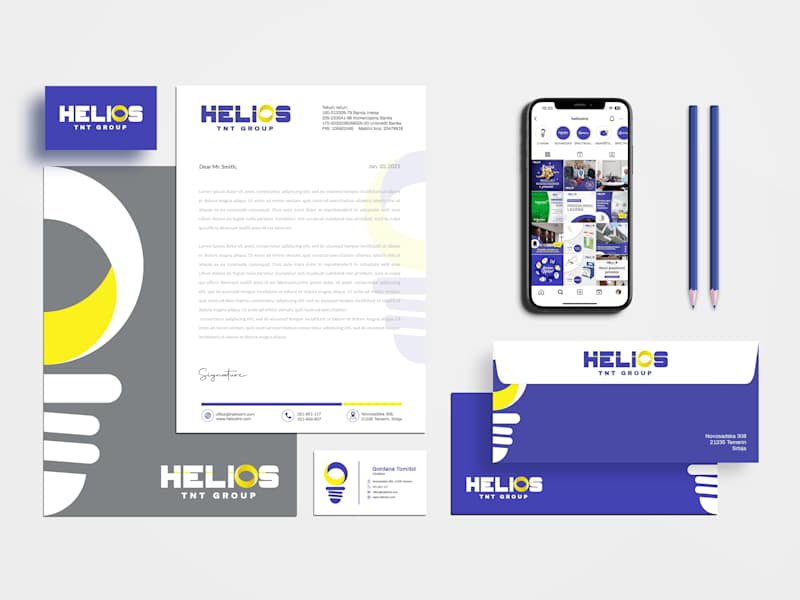 Cover image for Visual Identity for Helios
