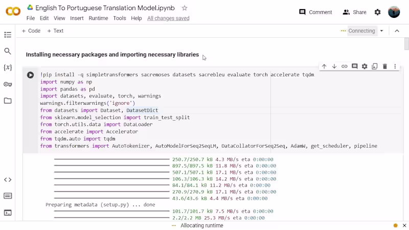 Cover image for Language Translation Model In Python | NLP Projects