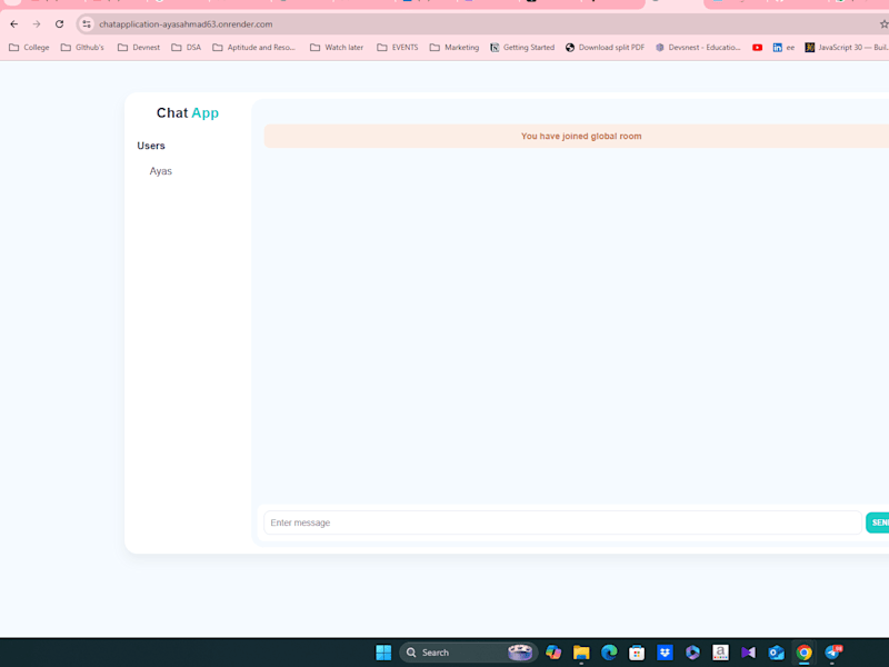 Cover image for Chatting Application