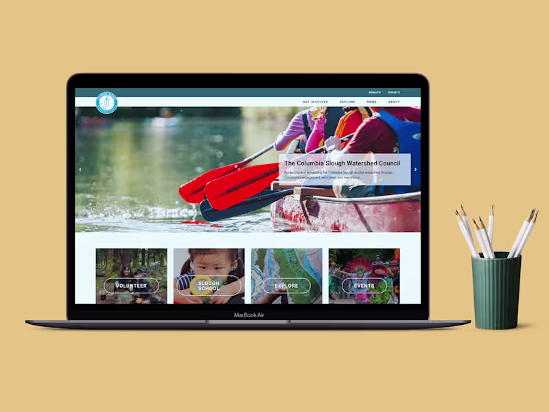 Cover image for Responsive Non-Profit Website 