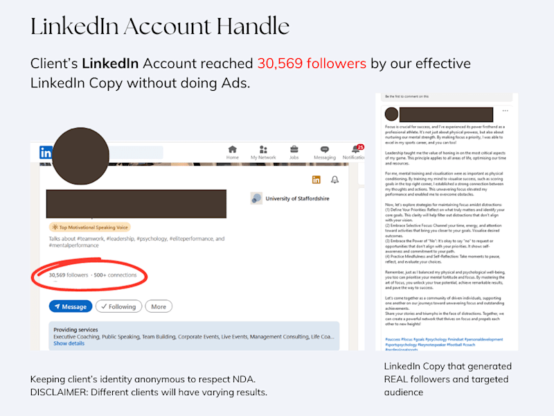 Cover image for LinkedIn Growth & Content Management