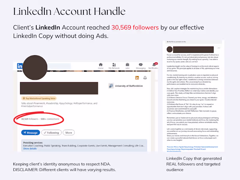 Cover image for LinkedIn Growth & Content Management