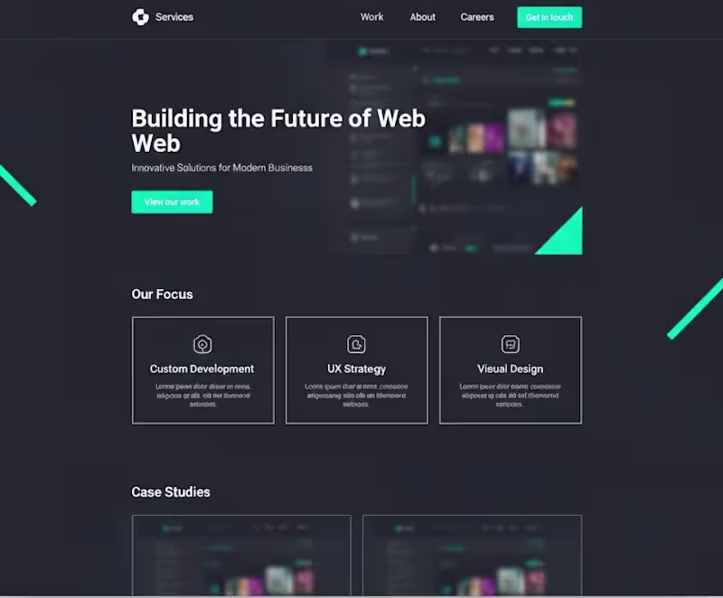 Cover image for Corporate Web Platform — UI/UX & Development This project sh...